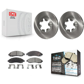 Front Brake Rotors Ceramic Pad Kit For Chevrolet Colorado GMC Canyon Isuzu i-290
