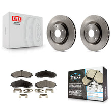 Load image into Gallery viewer, Front Disc Brake Rotors And Ceramic Pads Kit For Chevrolet Corvette Cadillac XLR