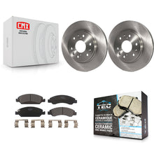 Load image into Gallery viewer, Front Brake Rotors Ceramic Pad Kit For Chevrolet Silverado 1500 GMC Sierra Tahoe