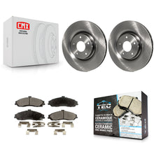 Load image into Gallery viewer, Front Disc Brake Rotors And Ceramic Pads Kit For Chevrolet Corvette Cadillac XLR