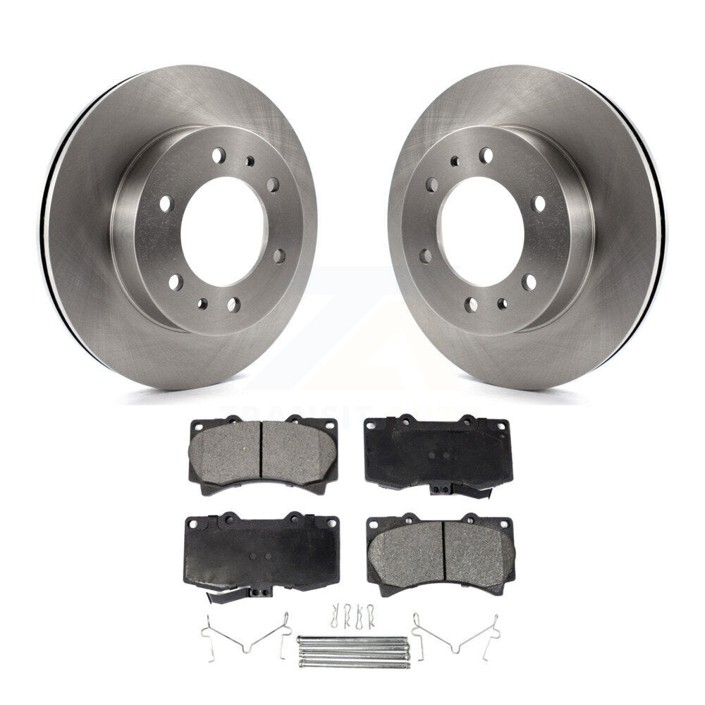 Kit de rotors de frein à disque avant et plaquettes en céramique pour Hummer H3 H3T 