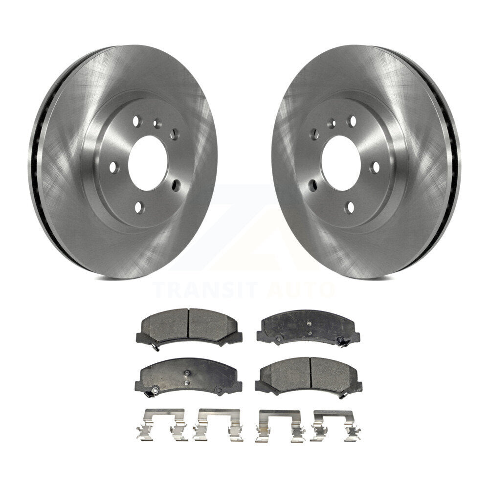 Front Brake Rotor And Ceramic Pad Kit For Chevrolet Impala Buick Lucerne Limited