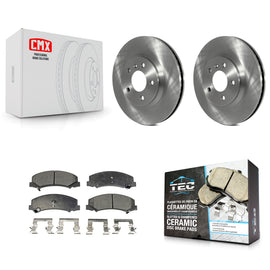 Front Brake Rotor And Ceramic Pad Kit For Chevrolet Impala Buick Lucerne Limited