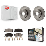 Front Brake Rotor Ceramic Pad Kit For Chevrolet Equinox Saturn Vue Captiva Sport