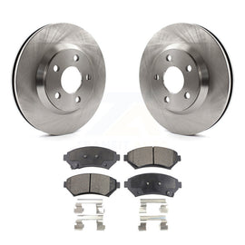Front Brake Rotors & Ceramic Pad Kit For Chevrolet Impala Buick LeSabre Cadillac