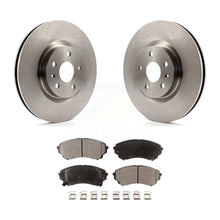 Charger l&#39;image dans la galerie, Front Disc Brake Rotors And Ceramic Pads Kit For Cadillac CTS