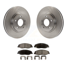 Load image into Gallery viewer, Front Disc Brake Rotors And Ceramic Pads Kit For Cadillac STS