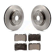 Load image into Gallery viewer, Front Disc Brake Rotors And Ceramic Pads Kit For Buick Regal Pontiac G8