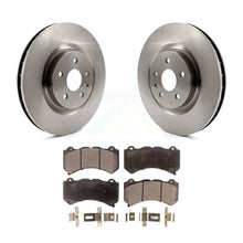 Charger l&#39;image dans la galerie, [Front] 2014 Chevrolet Camaro ZL1 Premium OE Brake Rotors &amp; Ceramic Pads Kit For Max Braking