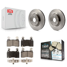 Load image into Gallery viewer, Front Disc Brake Rotors And Ceramic Pads Kit For Chevrolet Camaro SS