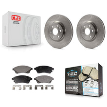 Load image into Gallery viewer, Front Disc Brake Rotors And Ceramic Pads Kit For Cadillac SRX Saab 9-4X
