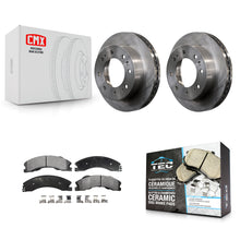 Load image into Gallery viewer, Front Brake Rotor And Ceramic Pad Kit For Chevrolet Silverado 2500 HD GMC Sierra