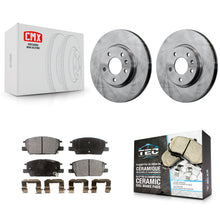Load image into Gallery viewer, Front Brake Rotor Ceramic Pad Kit For Chevrolet Equinox Malibu GMC Terrain Buick