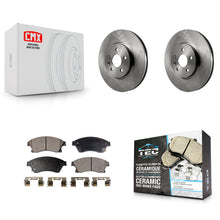 Load image into Gallery viewer, [Front] 2013-2014 Chevrolet Sonic RS Premium OE Brake Rotors &amp; Ceramic Pads Kit For Max Braking