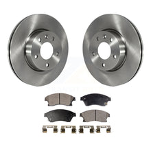 Load image into Gallery viewer, Front Disc Brake Rotors And Ceramic Pads Kit For Cadillac ATS