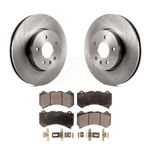 Charger l&#39;image dans la galerie, Front Disc Brake Rotors And Ceramic Pads Kit For Cadillac ATS V