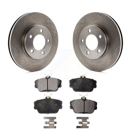 [Front] 1994-1995 Ford Taurus SHO Premium OE Brake Rotors & Ceramic Pads Kit For Max Braking