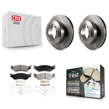 Load image into Gallery viewer, Front Disc Brake Rotors Ceramic Pad Kit For Ford F59 F-53 Motorhome Chassis F-59