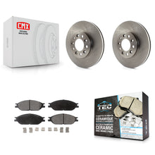 Load image into Gallery viewer, [Front] 1999-2003 Ford Windstar Premium OE Brake Rotors &amp; Ceramic Pads Kit For Max Braking