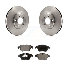Load image into Gallery viewer, Front Brake Rotors Ceramic Pad Kit For 05 Jaguar S-Type From Chassis VIN #N52048