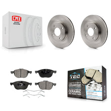 Load image into Gallery viewer, [Front] 2004 Ford Focus From 04 05 Premium OE Brake Rotors &amp; Ceramic Pads Kit For Max Braking