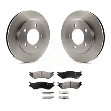 Charger l&#39;image dans la galerie, Front Disc Brake Rotor Ceramic Pad Kit For Ford Expedition Lincoln Navigator 4WD