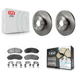 Front Disc Brake Rotor Ceramic Pad Kit For Ford Ranger Explorer Sport Trac Mazda