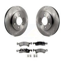 Charger l&#39;image dans la galerie, Front Disc Brake Rotor And Ceramic Pad Kit For Ford Expedition Lincoln Navigator