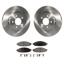 Front Brake Rotors Ceramic Pad Kit For Ford Crown Victoria Mercury Grand Marquis