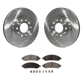 [Front] 2004-2007 Ford Freestar Mercury Monterey Premium OE Brake Rotors & Ceramic Pads Kit For Max Braking