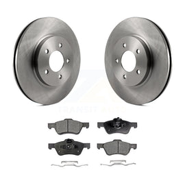 Front Brake Rotors Ceramic Pad Kit For Ford Escape Mercury Mariner Mazda Tribute