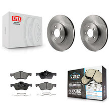 Charger l'image dans la galerie, Front Brake Rotors Ceramic Pad Kit For Ford Escape Mercury Mariner Mazda Tribute