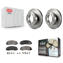 Load image into Gallery viewer, Front Disc Brake Rotors And Ceramic Pads Kit For Ford F-350 Super Duty F-250 4WD