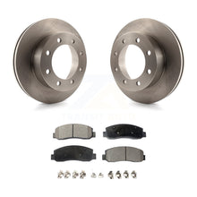 Charger l&#39;image dans la galerie, Front Disc Brake Rotors And Ceramic Pads Kit For Ford F-350 Super Duty F-450