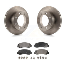 Load image into Gallery viewer, Front Disc Brake Rotors And Ceramic Pads Kit For Ford F-350 Super Duty F-450