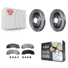 Load image into Gallery viewer, Front Brake Rotors &amp; Ceramic Pad Kit For Ford F-150 Expedition Lincoln Navigator