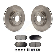 Charger l&#39;image dans la galerie, Front Disc Brake Rotors And Ceramic Pads Kit For Ford Edge Lincoln MKX