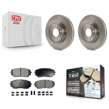 Load image into Gallery viewer, Front Disc Brake Rotors And Ceramic Pads Kit For Ford Edge Lincoln MKX