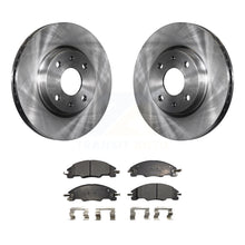 Load image into Gallery viewer, [Front] 2008-2011 Ford Focus Premium OE Brake Rotors &amp; Ceramic Pads Kit For Max Braking