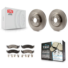 Load image into Gallery viewer, [Front] 2010-2012 Ford Taurus SHO Premium OE Brake Rotors &amp; Ceramic Pads Kit For Max Braking