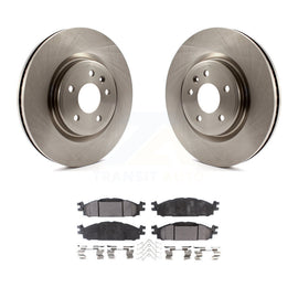 Front Brake Rotors Ceramic Pad Kit For Ford Explorer Taurus Flex Lincoln MKT MKS