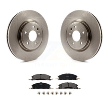 Load image into Gallery viewer, Front Brake Rotor Ceramic Pad Kit For Ford Explorer Sport With Heavy Duty Brakes