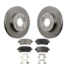 Charger l&#39;image dans la galerie, Front Disc Brake Rotors And Ceramic Pads Kit For Ford Fiesta