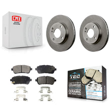 Load image into Gallery viewer, Front Disc Brake Rotors And Ceramic Pads Kit For Ford Fiesta
