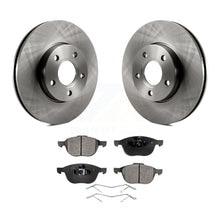 Charger l&#39;image dans la galerie, Front Disc Brake Rotors And Ceramic Pads Kit For Ford Focus C-Max