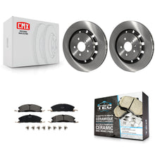 Load image into Gallery viewer, Front Brake Rotor &amp; Ceramic Pad Kit For Ford Explorer Taurus Flex Police Utility