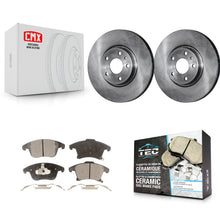 Load image into Gallery viewer, Front Disc Brake Rotors And Ceramic Pads Kit For Ford Fusion Lincoln MKZ