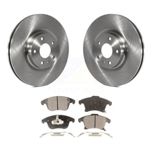 Charger l&#39;image dans la galerie, Front Disc Brake Rotors And Ceramic Pads Kit For Ford Fusion Lincoln MKZ