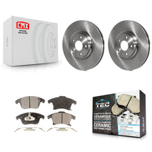 Load image into Gallery viewer, Front Disc Brake Rotors And Ceramic Pads Kit For Ford Fusion Lincoln MKZ