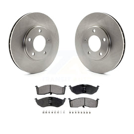 Front Brake Rotor Ceramic Pad Kit For Dodge Grand Caravan Plymouth Chrysler Town